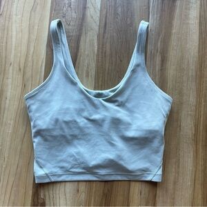 Lululemon align tank green fern size 6